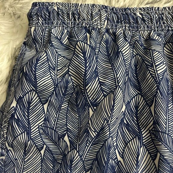 Crown & Ivy Blue Leaf Swim Trunks - Picture 2 of 5